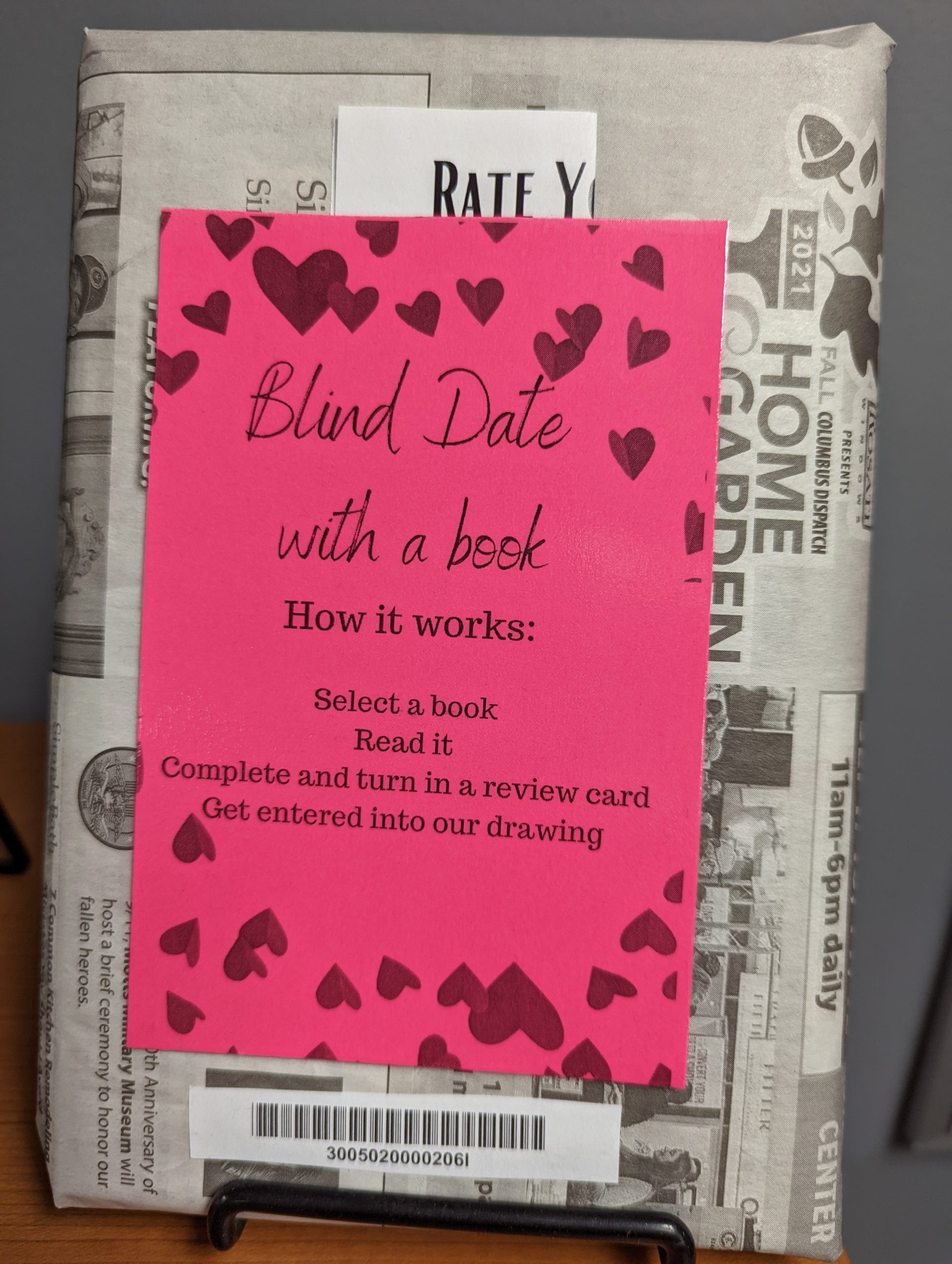Blind Date with a Book Tips and Tricks The Disruptive Librarian